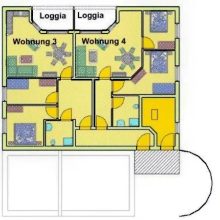 Ferienwohnung Ostseeblick 3 Und 4 Апартаменты Засниц